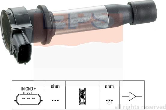 MDR EPS-1970 384 - Запалителна бобина vvparts.bg