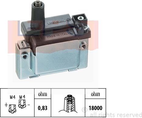 MDR EPS-1970 214 - Запалителна бобина vvparts.bg