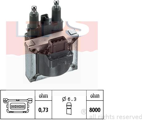 MDR EPS-1970 275 - Запалителна бобина vvparts.bg