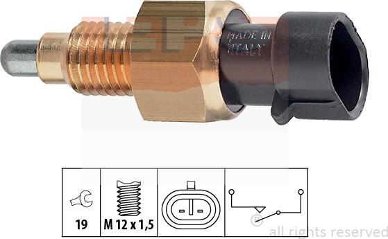 MDR EPS-1860 073 - Включвател, светлини за движение на заден ход vvparts.bg