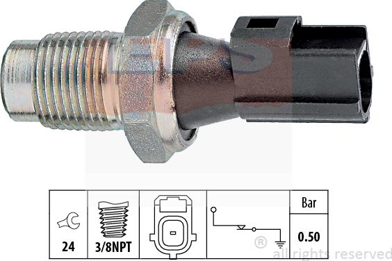 MDR EPS-1800 148 - Датчик, налягане на маслото vvparts.bg