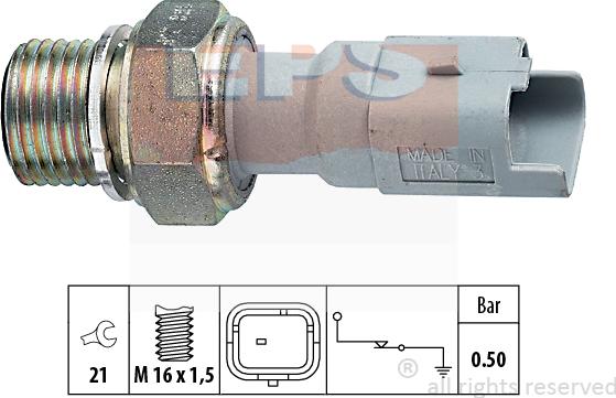 MDR EPS-1800 130 - Датчик, налягане на маслото vvparts.bg