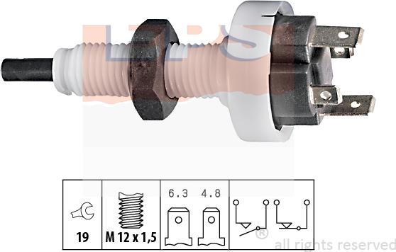 MDR EPS-1810 049 - Ключ за спирачните светлини vvparts.bg