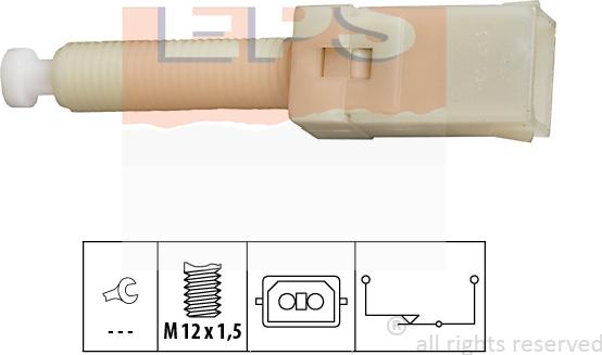 MDR EPS-1810 087 - Ключ за спирачните светлини vvparts.bg