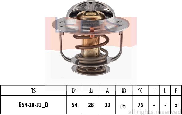 MDR EPS-1880 400 - Термостат, охладителна течност vvparts.bg