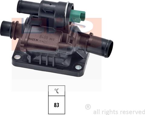 MDR EPS-1880 486 - Термостат, охладителна течност vvparts.bg