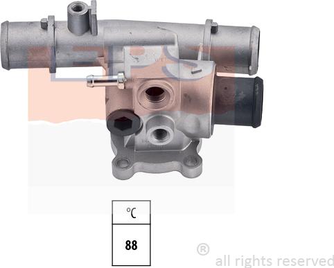 MDR EPS-1880 479 - Термостат, охладителна течност vvparts.bg