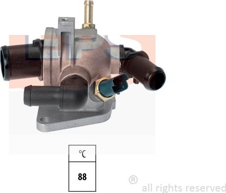 MDR EPS-1880 673 - Термостат, охладителна течност vvparts.bg