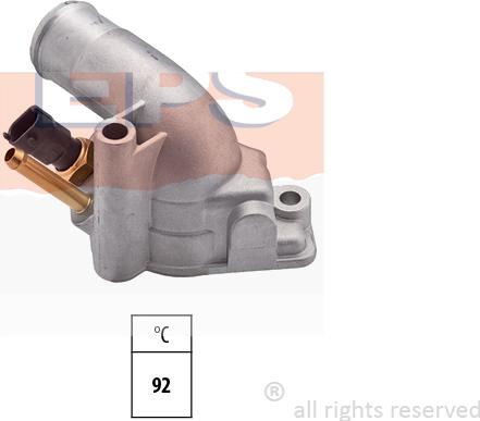 MDR EPS-1880 350 - Термостат, охладителна течност vvparts.bg