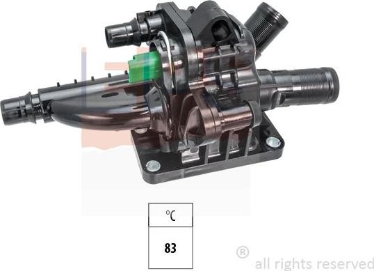 MDR EPS-1880 792 - Термостат, охладителна течност vvparts.bg