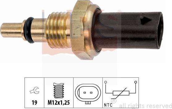 MDR EPS-1830 400 - Датчик, темература на маслото vvparts.bg