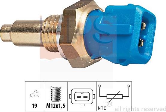 MDR EPS-1830 143 - Датчик, температура на охладителната течност vvparts.bg