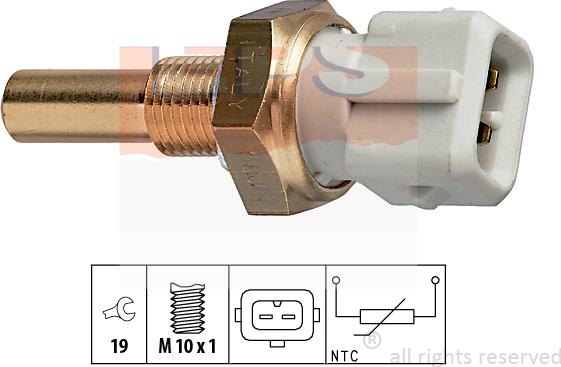 MDR EPS-1830 171 - Датчик, температура на охладителната течност vvparts.bg