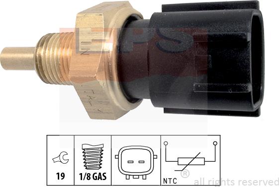 MDR EPS-1830 358 - Датчик, температура на охладителната течност vvparts.bg