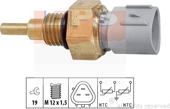 MDR EPS-1830 368 - Датчик, температура на охладителната течност vvparts.bg