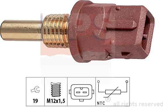 MDR EPS-1830 248 - Датчик, температура на охладителната течност vvparts.bg