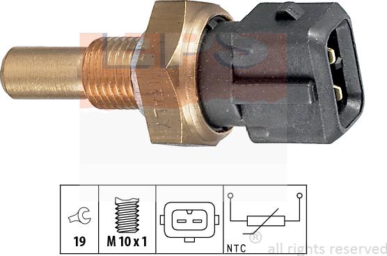 MDR EPS-1830 255 - Датчик, темература на маслото vvparts.bg