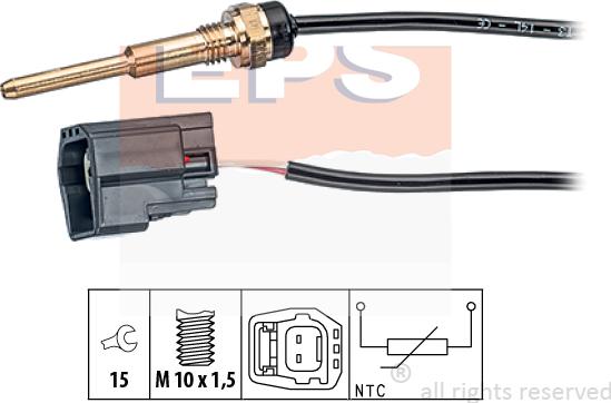 MDR EPS-1830 289 - Датчик, температура на охладителната течност vvparts.bg