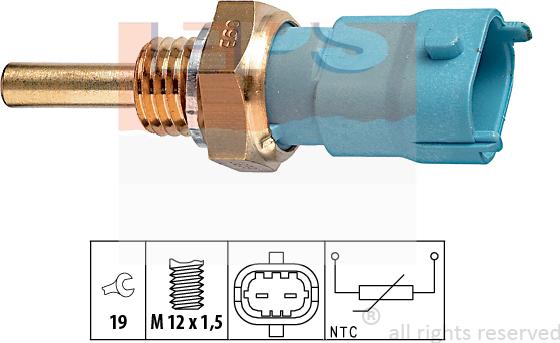 MDR EPS-1830 239 - Датчик, темература на маслото vvparts.bg