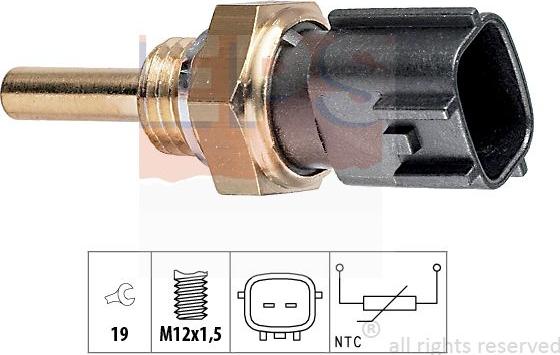 MDR EPS-1830 225 - Датчик, температура на охладителната течност vvparts.bg