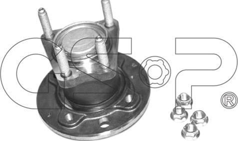 MDR GSP-9400058K - Комплект колесен лагер vvparts.bg