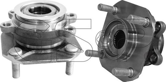 MDR GSP-9329027 - Комплект колесен лагер vvparts.bg