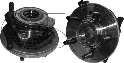 MDR GSP-9327037 - Комплект колесен лагер vvparts.bg