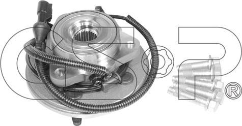 MDR GSP-9327024K - Комплект колесен лагер vvparts.bg