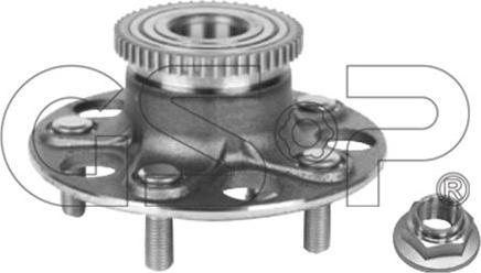 MDR GSP-9230024K - Комплект колесен лагер vvparts.bg