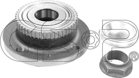 MDR GSP-9232035K - Комплект колесен лагер vvparts.bg