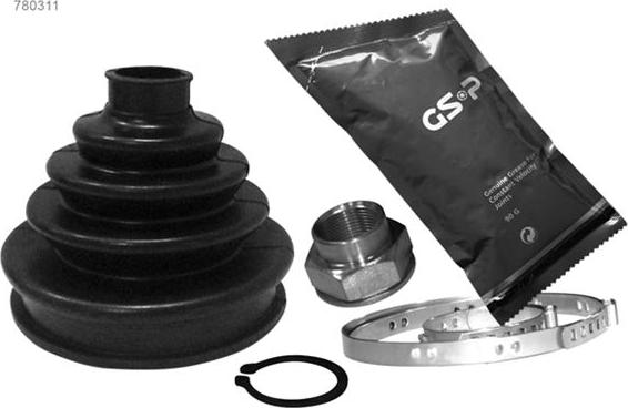 MDR GSP-780311 - Маншон, полуоска vvparts.bg