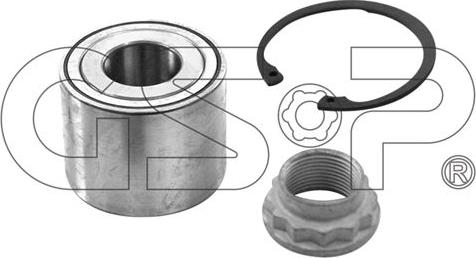 MDR GSP-GK3521 - Комплект колесен лагер vvparts.bg