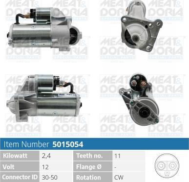 Meat & Doria 5015054 - Стартер vvparts.bg