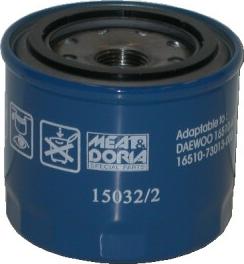 Meat & Doria 15032/2 - Маслен филтър vvparts.bg