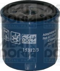 Meat & Doria 15312 - Маслен филтър vvparts.bg