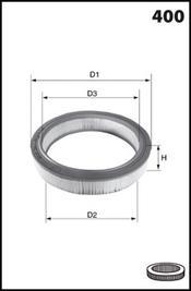 Mecafilter EL3941 - Въздушен филтър vvparts.bg