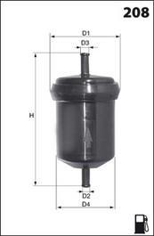 Mecafilter ELE6004 - Горивен филтър vvparts.bg