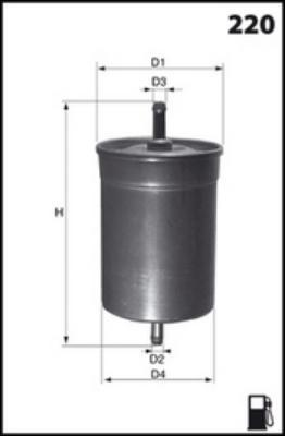 Mecafilter ELE6065 - Горивен филтър vvparts.bg