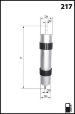 Mecafilter ELE6129 - Горивен филтър vvparts.bg