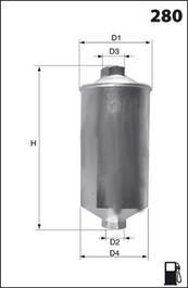 Mecafilter ELE3569 - Горивен филтър vvparts.bg