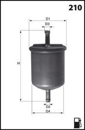 Mecafilter ELE3652 - Горивен филтър vvparts.bg