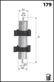 Mecafilter ELG5300 - Горивен филтър vvparts.bg