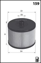 Mecafilter ELG5437 - Горивен филтър vvparts.bg