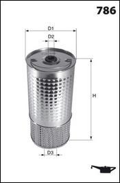 Mecafilter ELH4151 - Маслен филтър vvparts.bg