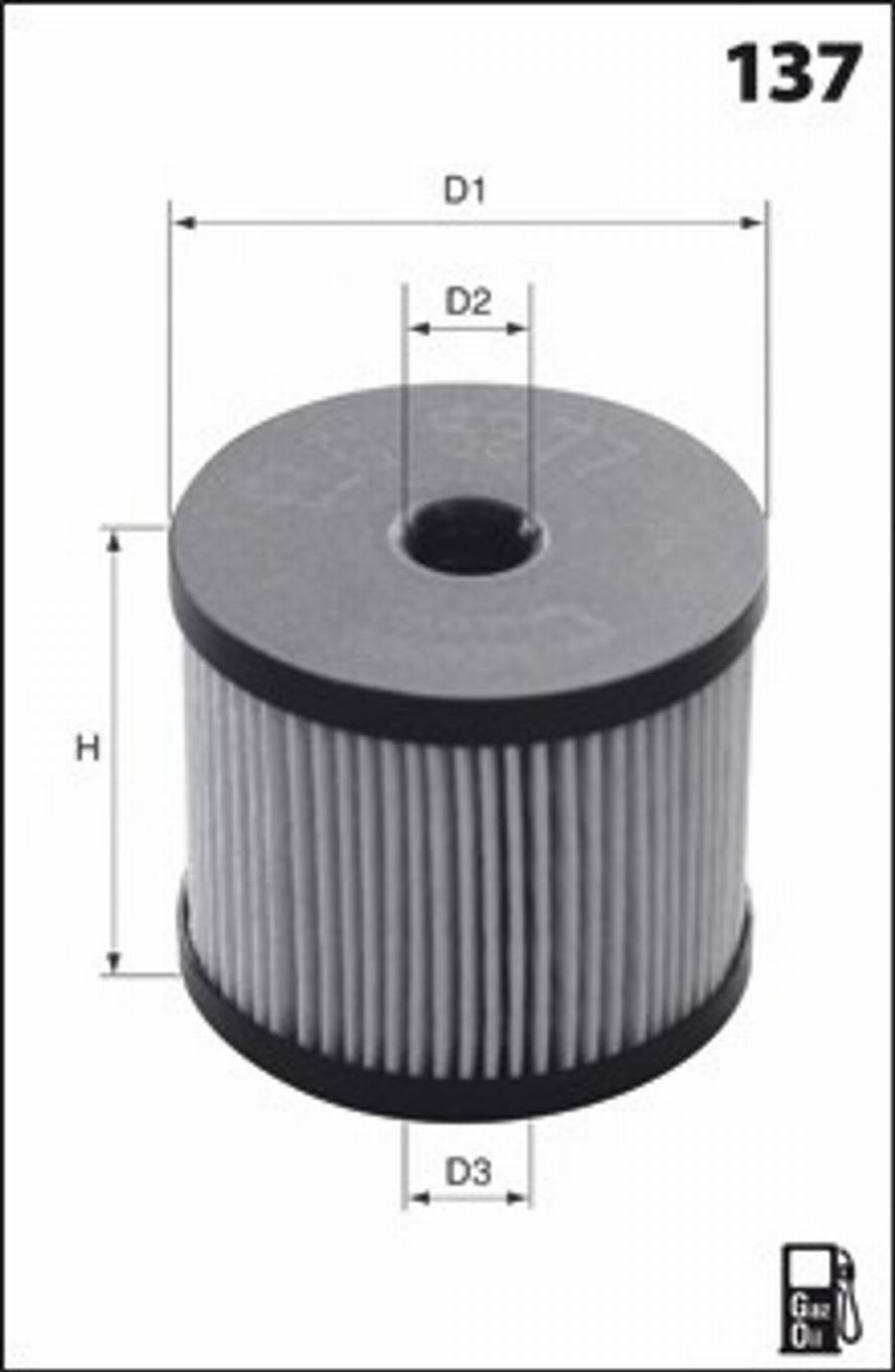 Mecafilter G02 - Горивен филтър vvparts.bg