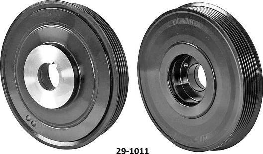 MEHA AUTOMOTIVE MHK60051 - Ремъчна шайба, колянов вал vvparts.bg