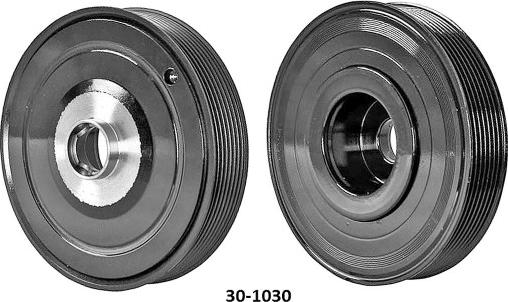 MEHA AUTOMOTIVE MHK60061 - Ремъчна шайба, колянов вал vvparts.bg