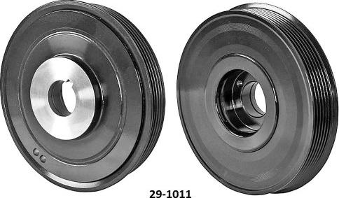 MEHA AUTOMOTIVE MHK60011 - Ремъчна шайба, колянов вал vvparts.bg