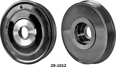 MEHA AUTOMOTIVE MHK60012 - Ремъчна шайба, колянов вал vvparts.bg