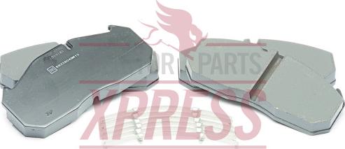 Meritor MDP5033 - Комплект спирачно феродо, дискови спирачки vvparts.bg